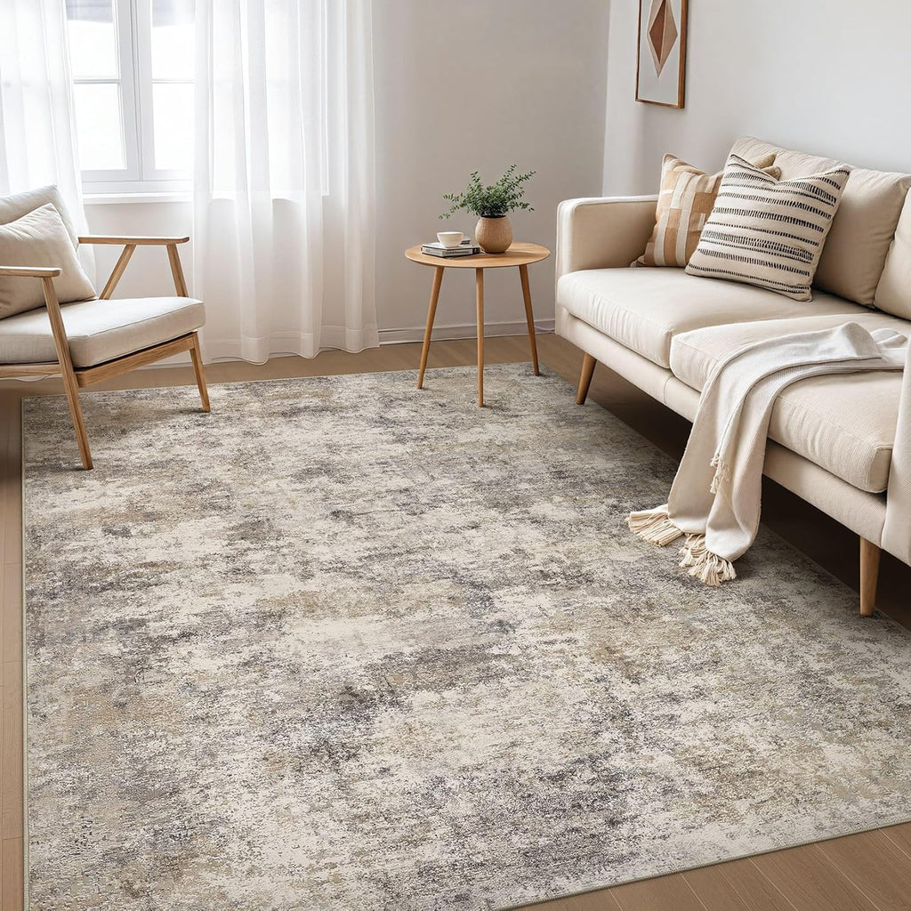 Boho Moroccan Washable Area Rug