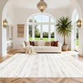 Vintage Faux Wool Area Rug