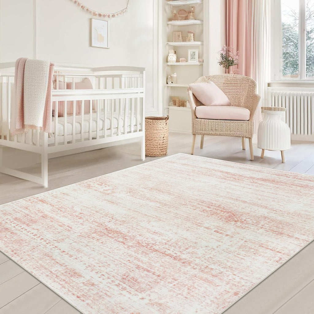 Vintage Faux Wool Area Rug