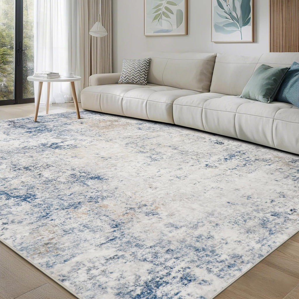 Vintage Faux Wool Area Rug