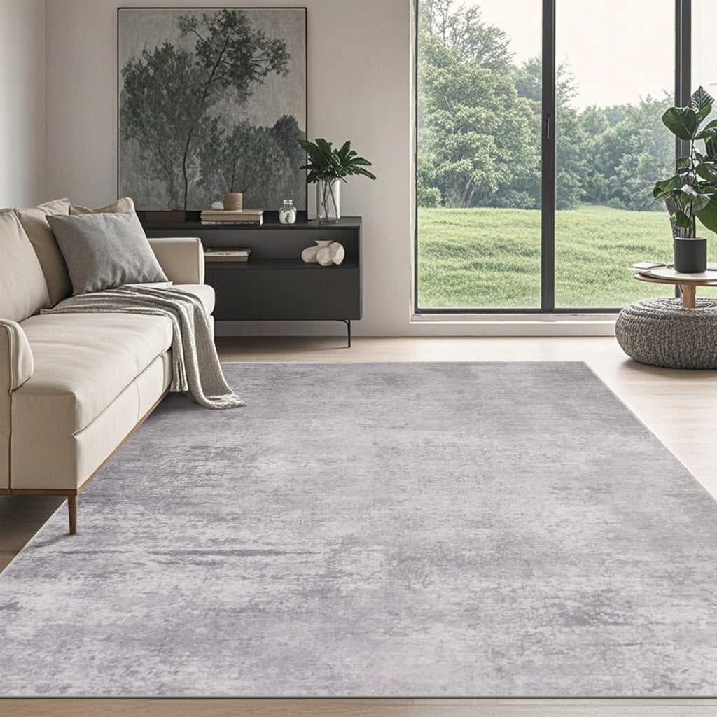 Vintage Faux Wool Area Rug